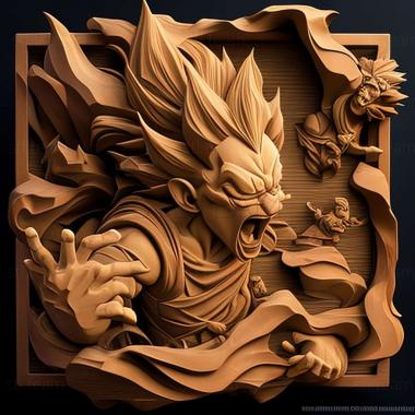 3D модель Dragon Ball Raging Blagame (STL)